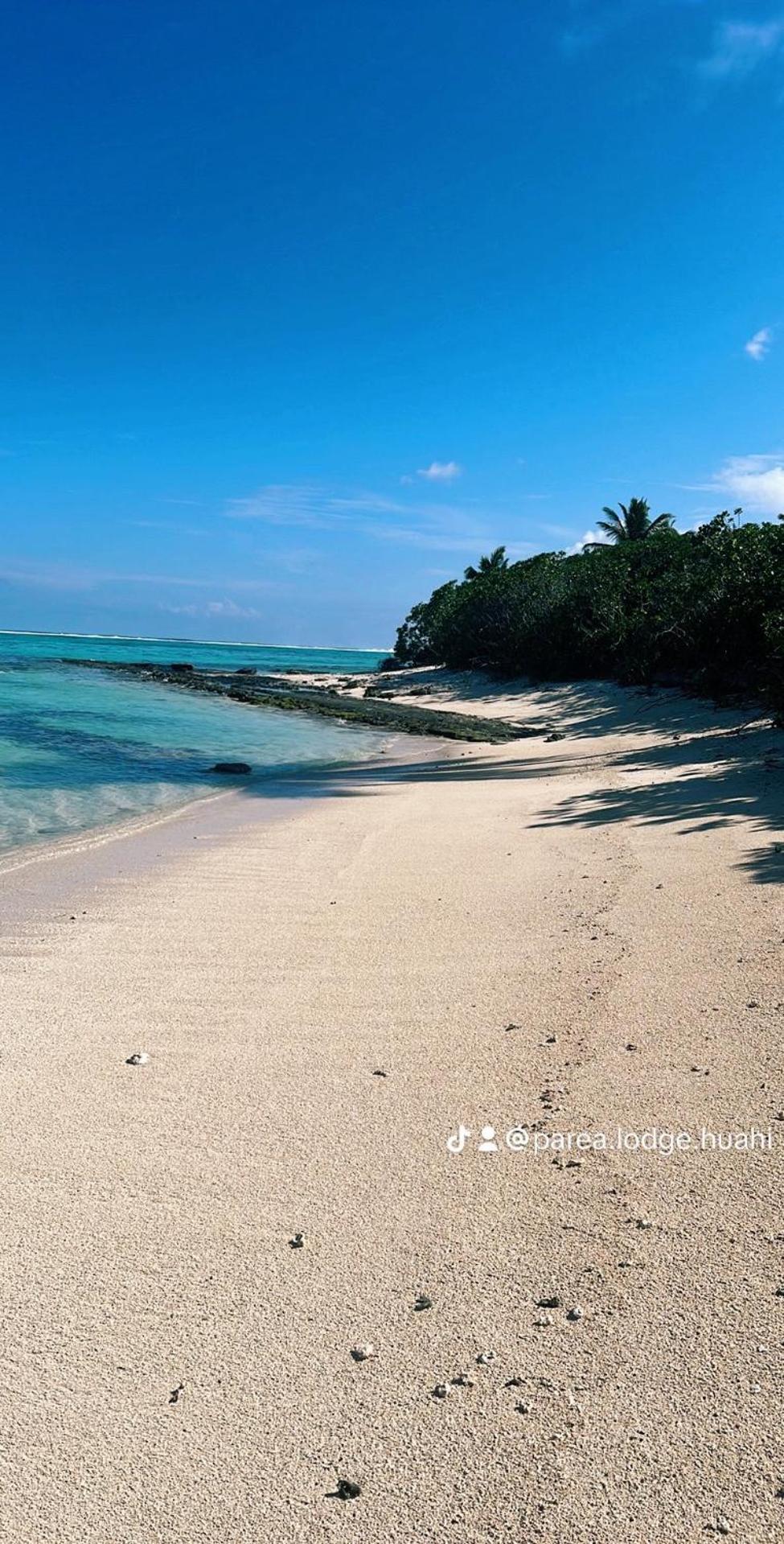 Parea Lodge Huahine Bungalow 2#Feti'A Bagian luar foto